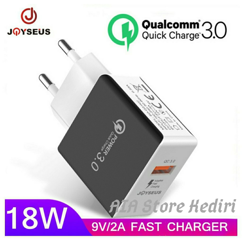 JOYSEUS T5 Travel Charger Qualcomm Quick Charger 3.0 18W