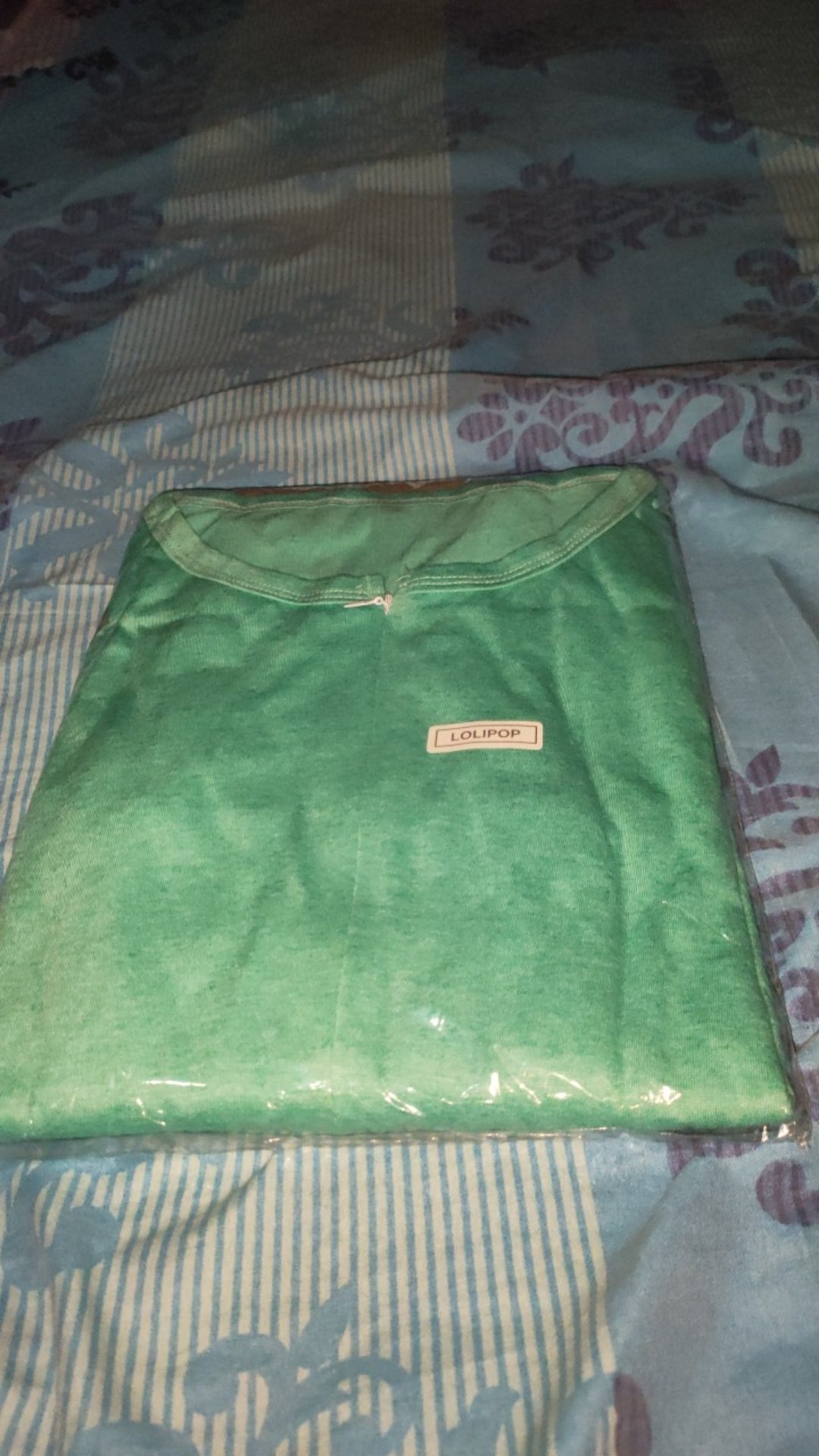 Daster Kaos Jumbo Lengan Panjang Bumil Busui Resleting Depan Dress Wanita Batik Pekalongan