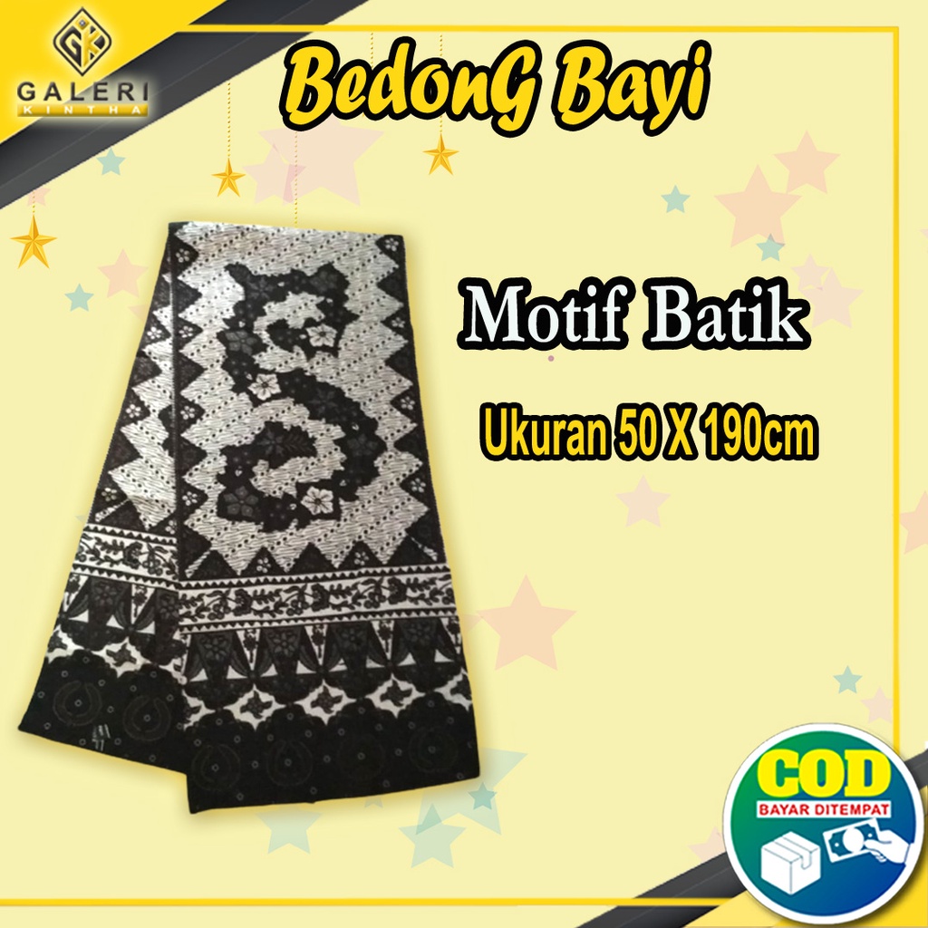 Bedong Bedongan Bayi Panjang Murah Halus Motif Batik