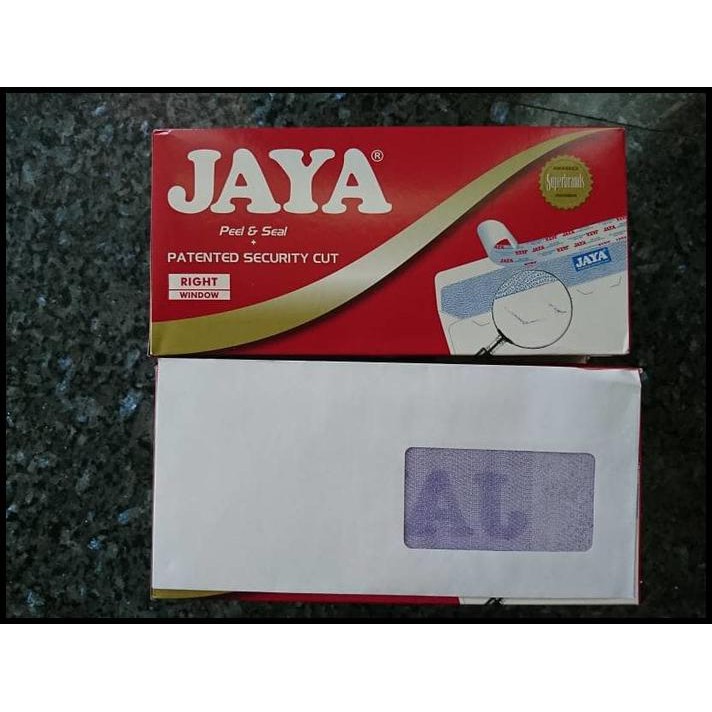 

(New Product!!) Amplop Jaya Polos Jendela Kanan