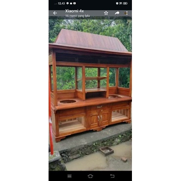 gerobak mie ayam joglo, gerobak bakso joglo