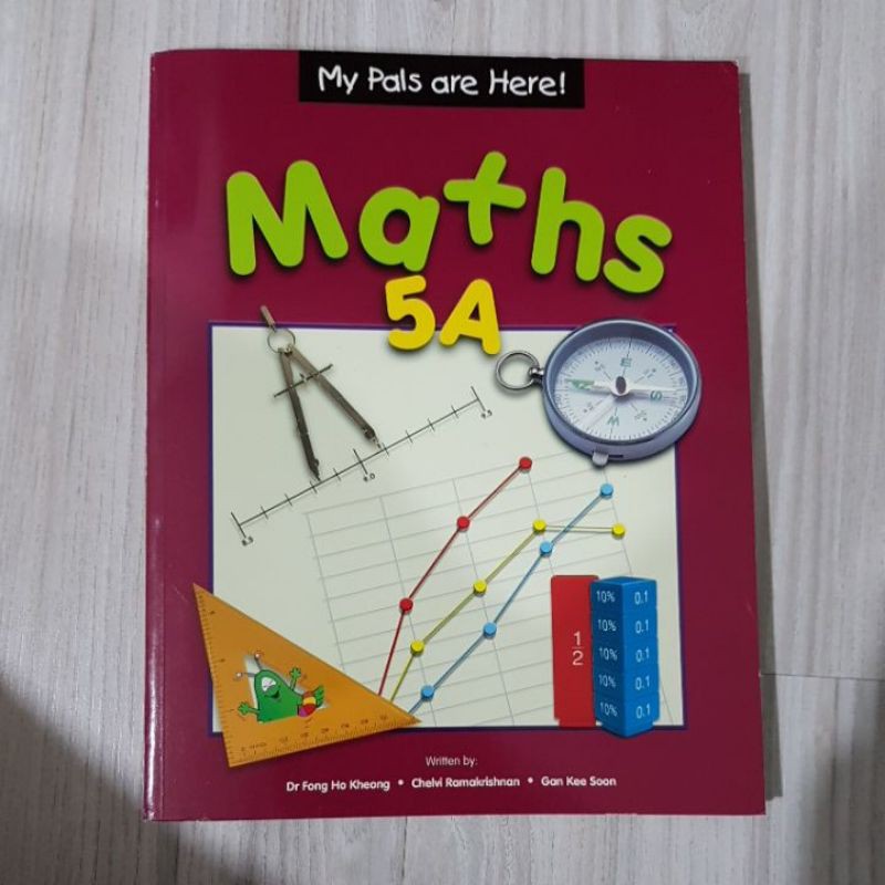 My Pals are Here Math 5A Textbook - Buku Math SD