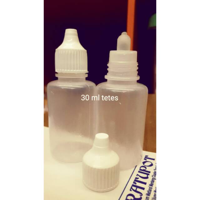 Botol tetes 30 ml bening