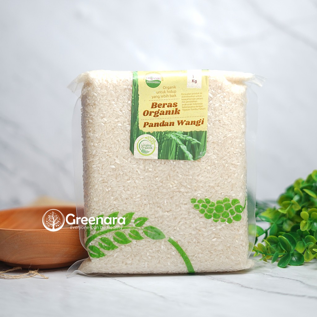 

Beras Pandan Wangi Asli Organik / Lingkar Organik 1 Kg