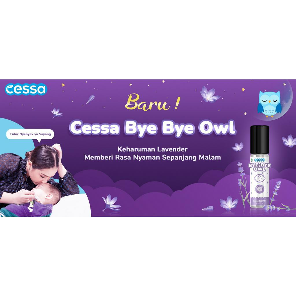 PERA385 CESSA BABY ESSENTIAL OIL 8 ML PEREDA BATUK PILEK DEMAM REWEL