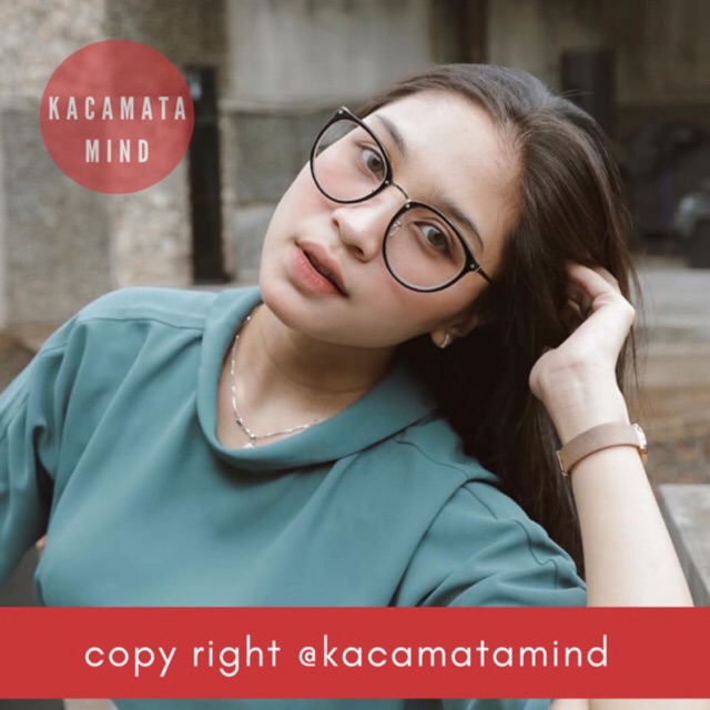Frame Kacamata 8635 Kacamata Korea Kotak Wanita Cewek