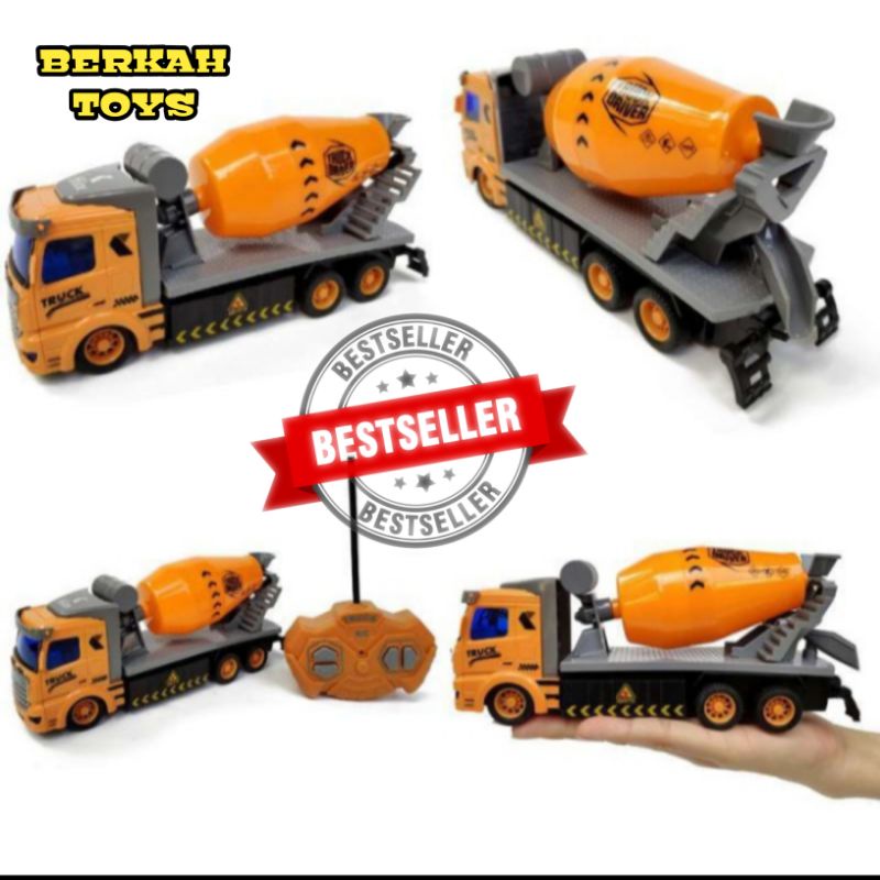 Rc Mobil Remot Truck Set Molen Semen