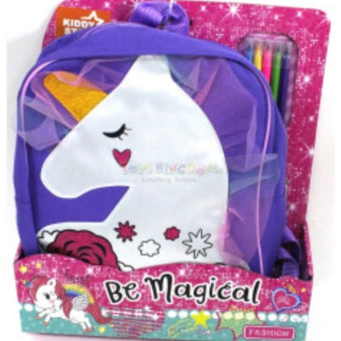 Kiddy Star My Magical Doddle Bag Coloring bag sequin aktifitas anak