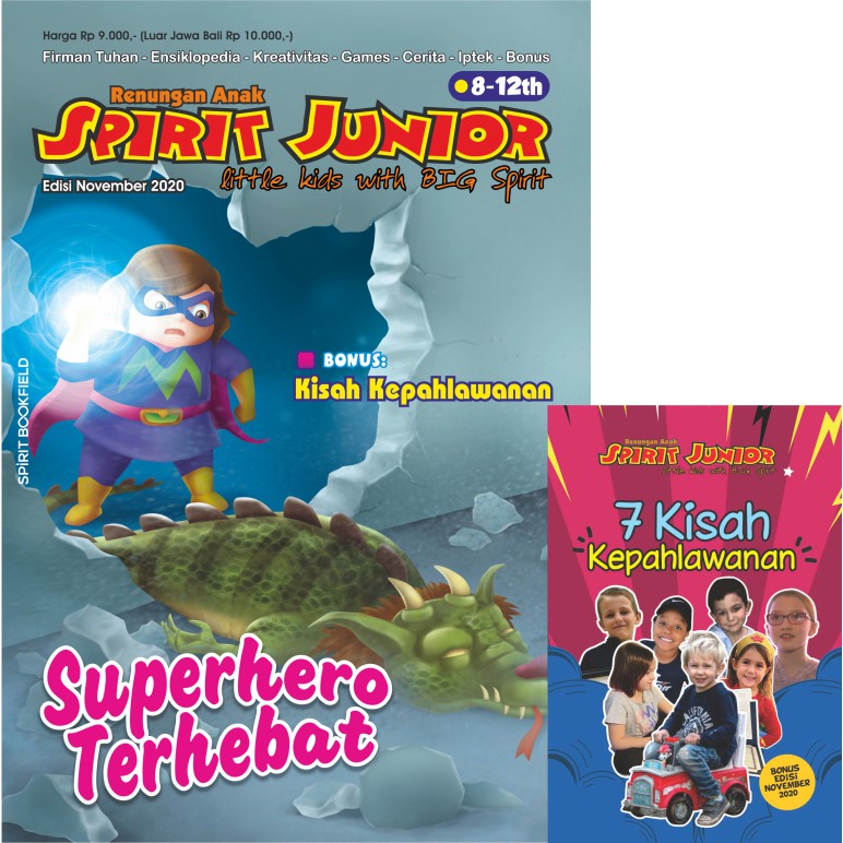 Renungan Anak Junior Edisi November 2020 Spiritbookfield