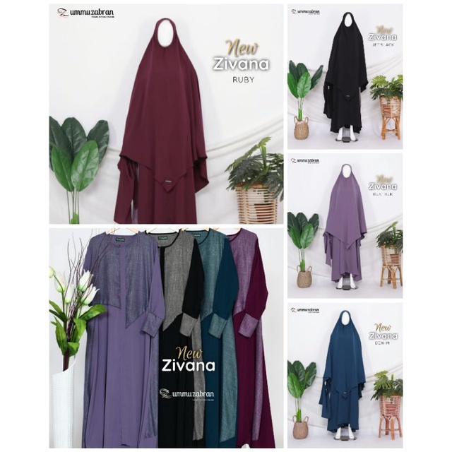 Zivana Set By Ummu Zabran