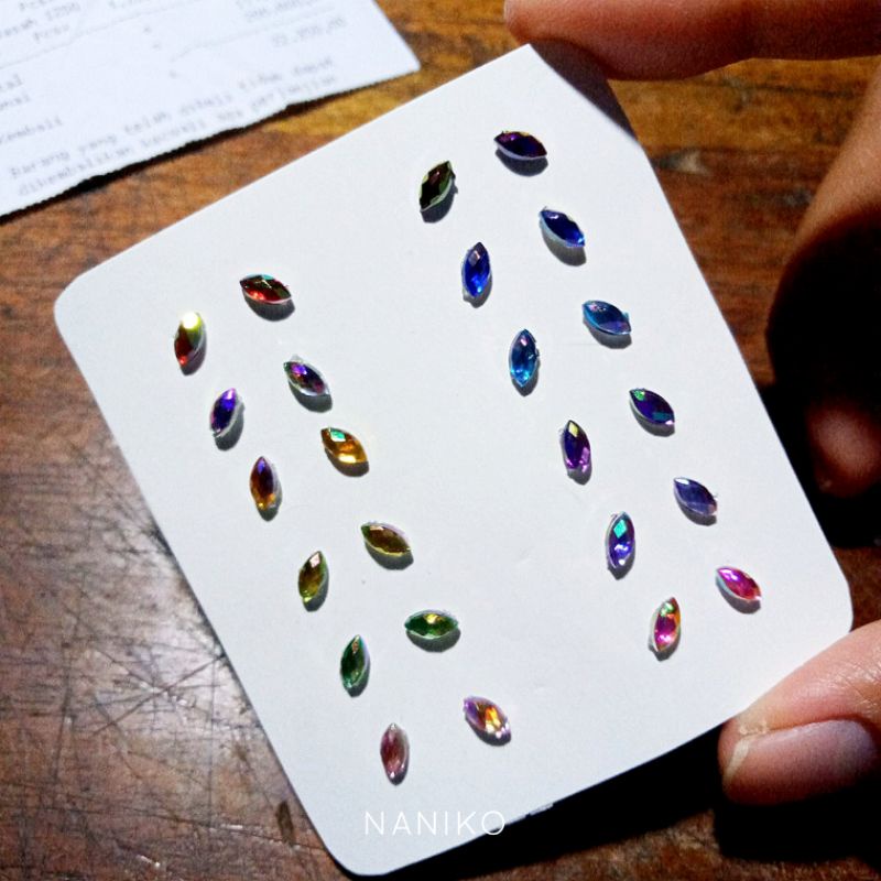 ANTING TUSUK PLASTIK GEMSTONES