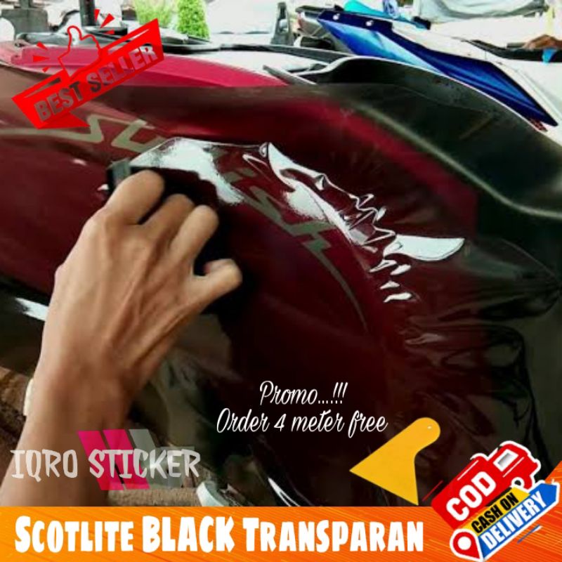 Sticker skotlet transparan / Sticker skotlet motor / skotlet mobil / skotlet transparan merk profix
