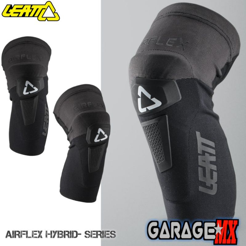 KNEE GUARD LEATT AIRFLEX HYBRID.DEKER.PELINDUNG LUTUT.KNEE PROTECTOR.MTB.DOWNHILL.MOTOCROSS.TRAIL