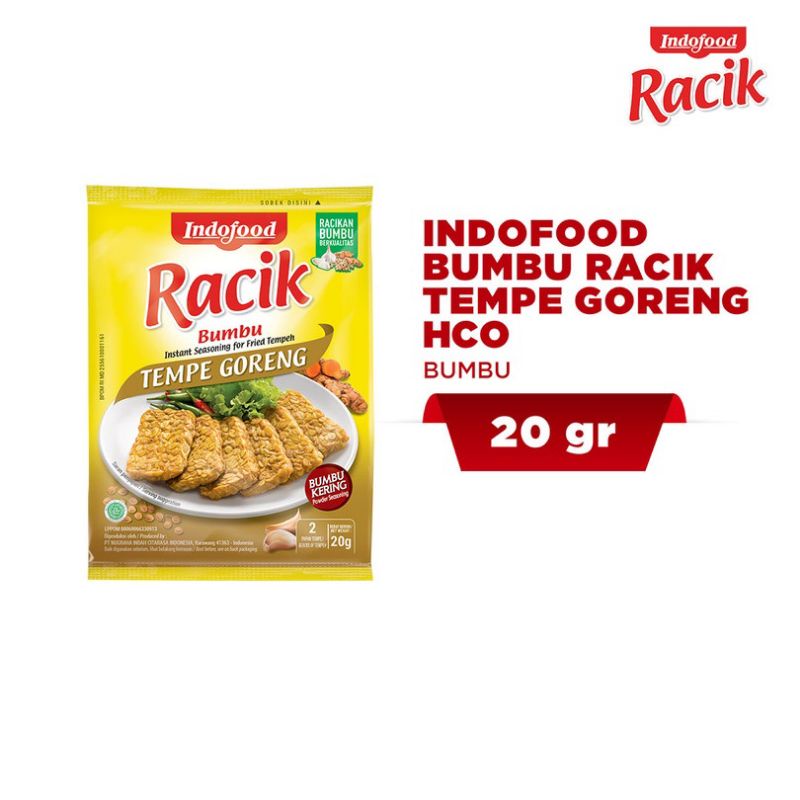 

Indofood racik 20gr