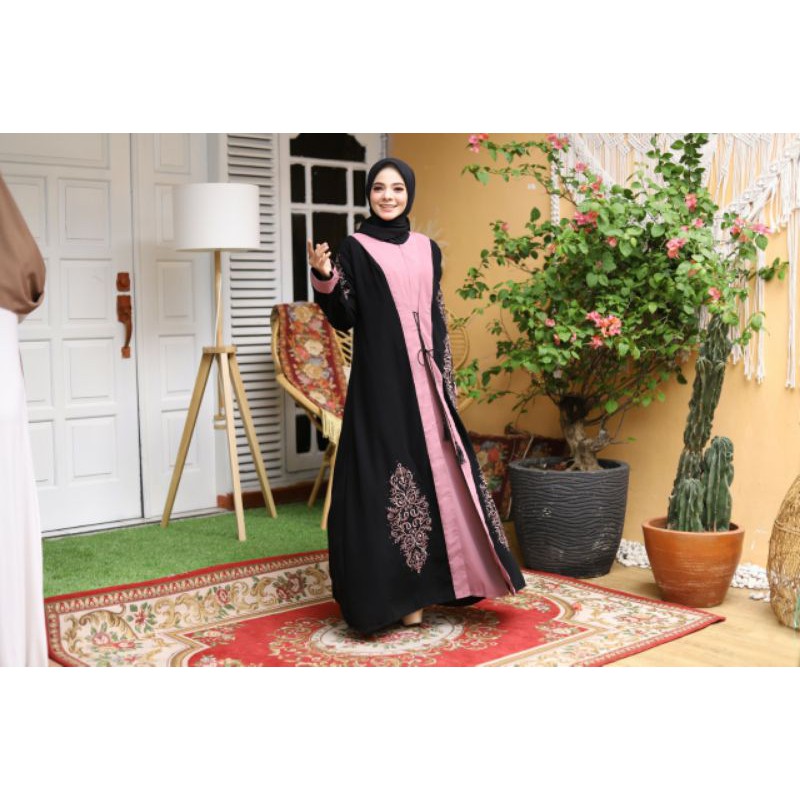 GALLERY EXCLUSIVE ABAYA HITAM GAMIS TURKEY 015