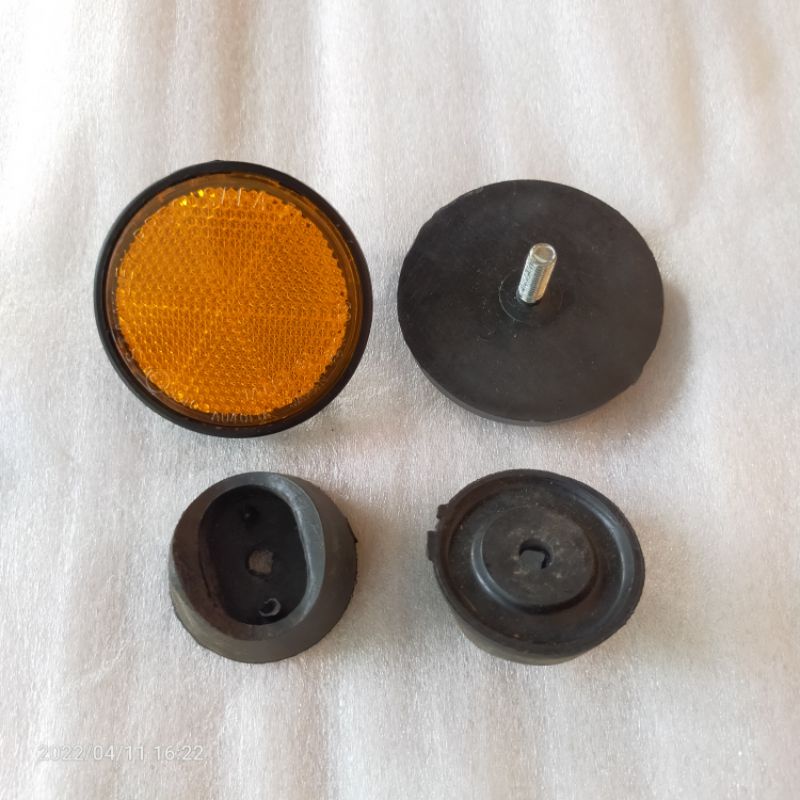 Karet Set Mata Kucing Kupingan-Pangkon Lampu Depan Honda GL100 GL125
