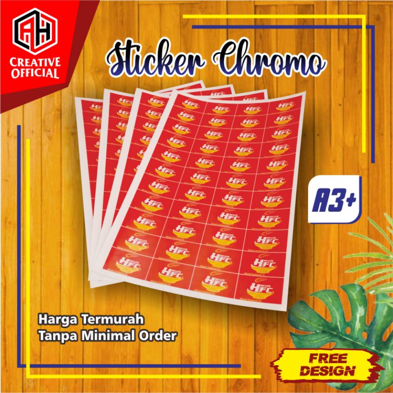

CETAK STICKER LABEL CHROMO / LABEL MAKANAN DAN MINUMAN MURAH BERKUALITAS