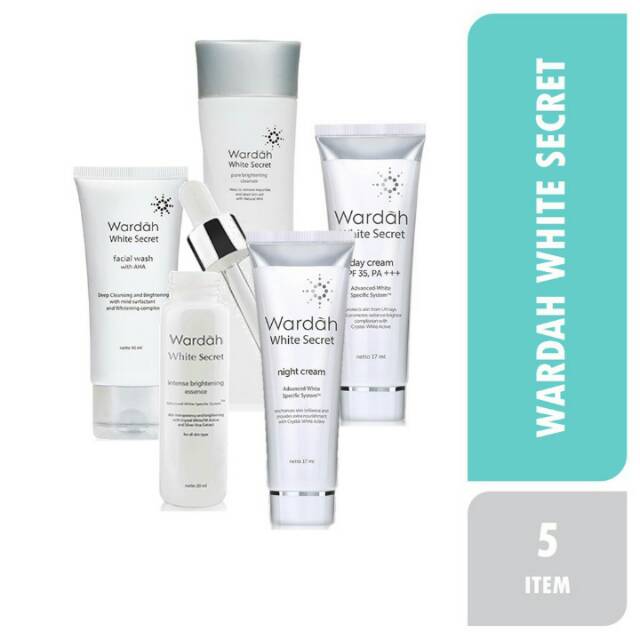 Paket wardah white secret
