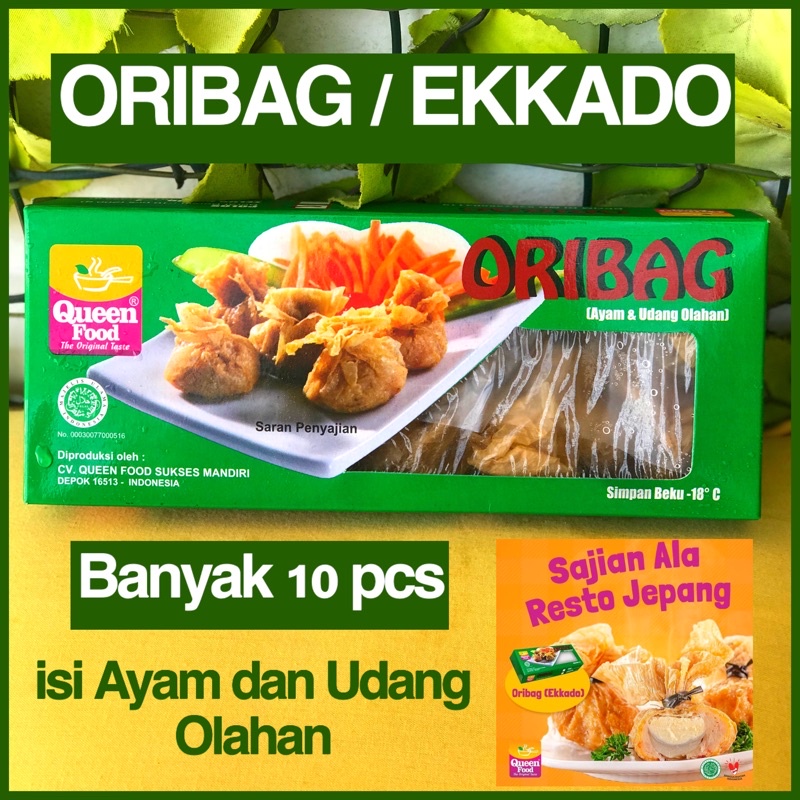 Oribag Ekkado Ayam Udang Queen Food isi 10