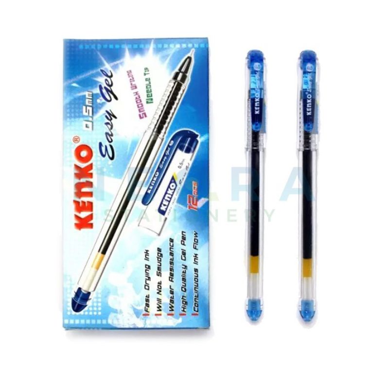 Pen kenko easy gel warna warni/pen 0.5m/1pc