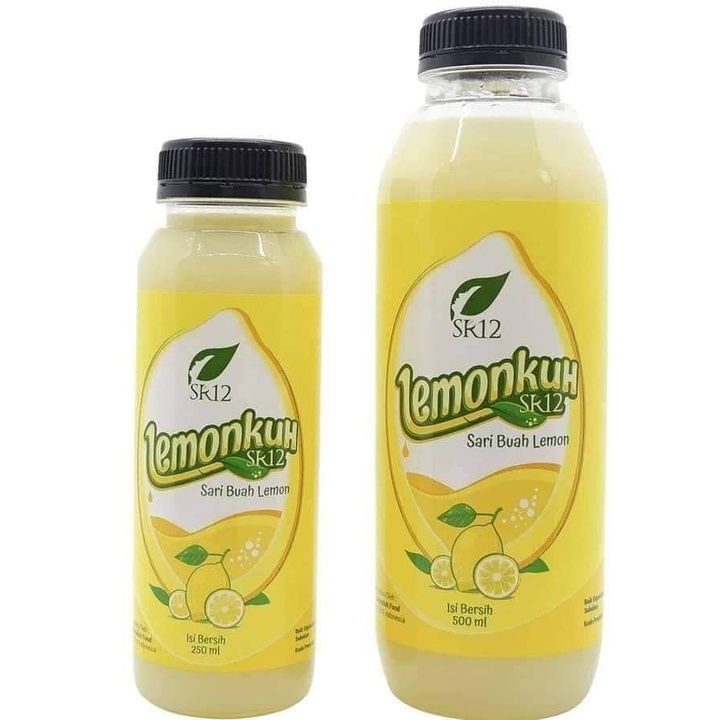 

Kini Hadir Lemonkuh SR12 minuman sari buah lemon murni yang mengandung 99,96% sari buah lemon