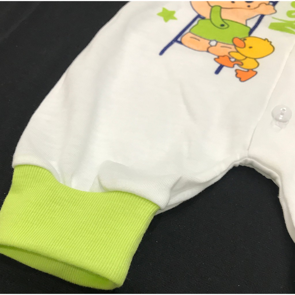 BAYIe - 3 PCS Baju model Hansop/Jumper/Romper PENDEK Bayi/Anak Laki-laki/Perempuan TOKARI 0-6 bulan