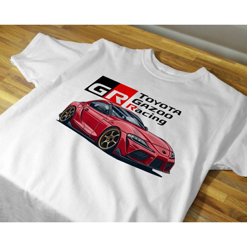 KAOS MOBIL/KAOS OTOMOTIF TOYOTA SUPRA MK5/TOYOTA GAZOO RACING