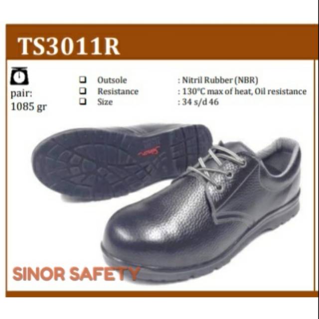 Sepatu Safety Simon TS3011R  Safety Shoes SIMON Kualitas JEPANG