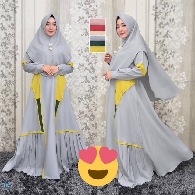 gamis moscrepe premium