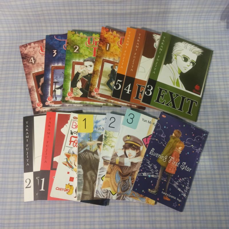 [OBRAL MURAH] Buku Komik Manga Manhwa Preloved Diskon