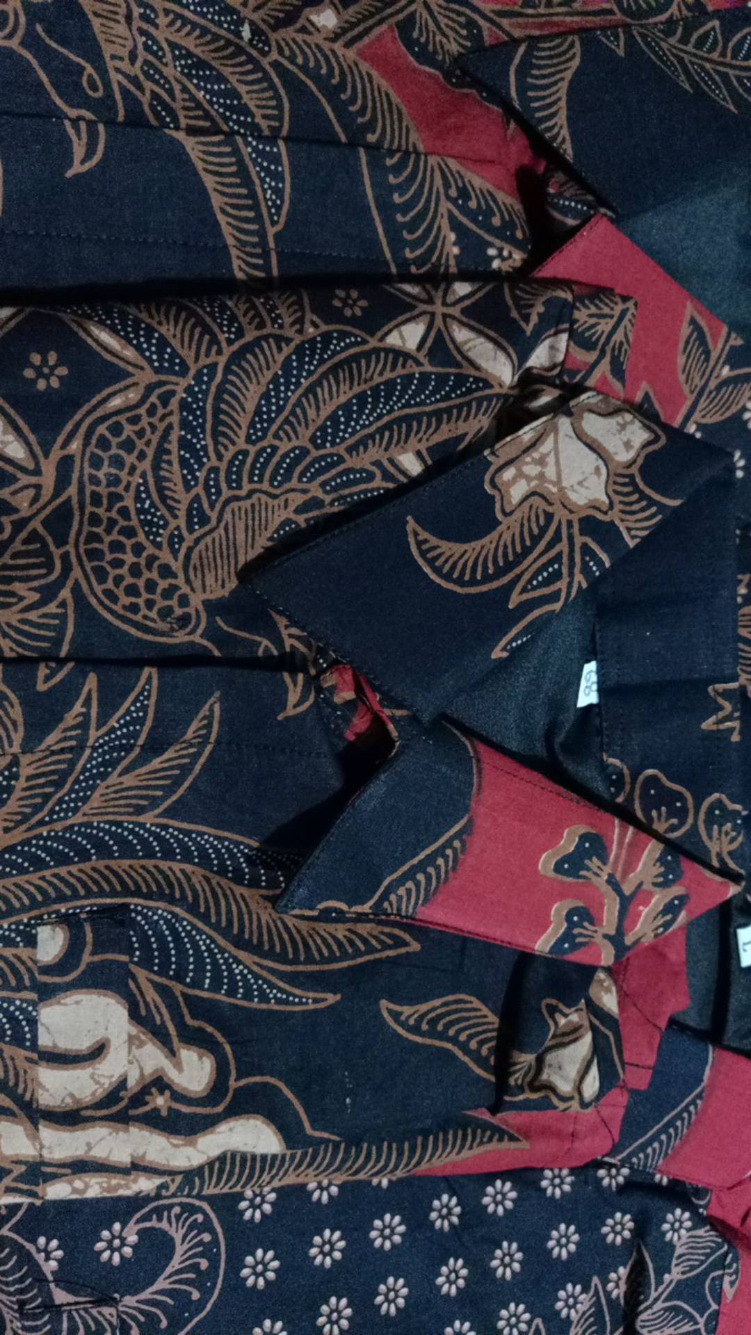 Batik Warna Marun, Original Batik, Warna Batik Dan Bahan Batiknya Berkualitas, Batik Ayah Anak