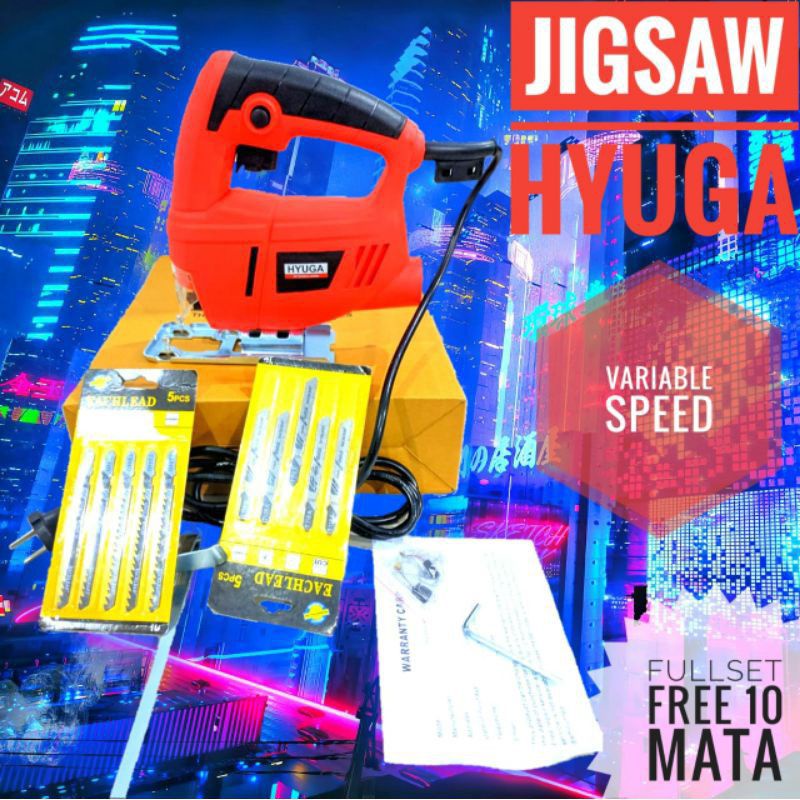 Jual Promo Mesin Gergaji Potong Triplek Jigsaw Hyuga By Uchiha Japan