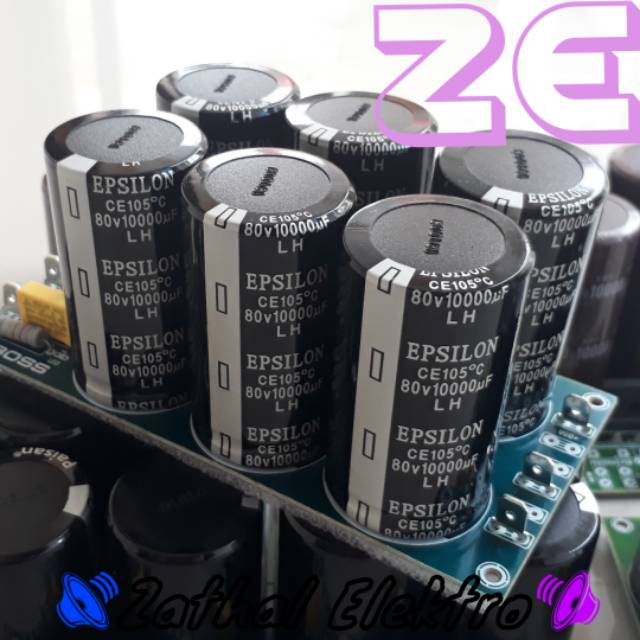 PSU 6 Elco Epsilon 10000uf 80V