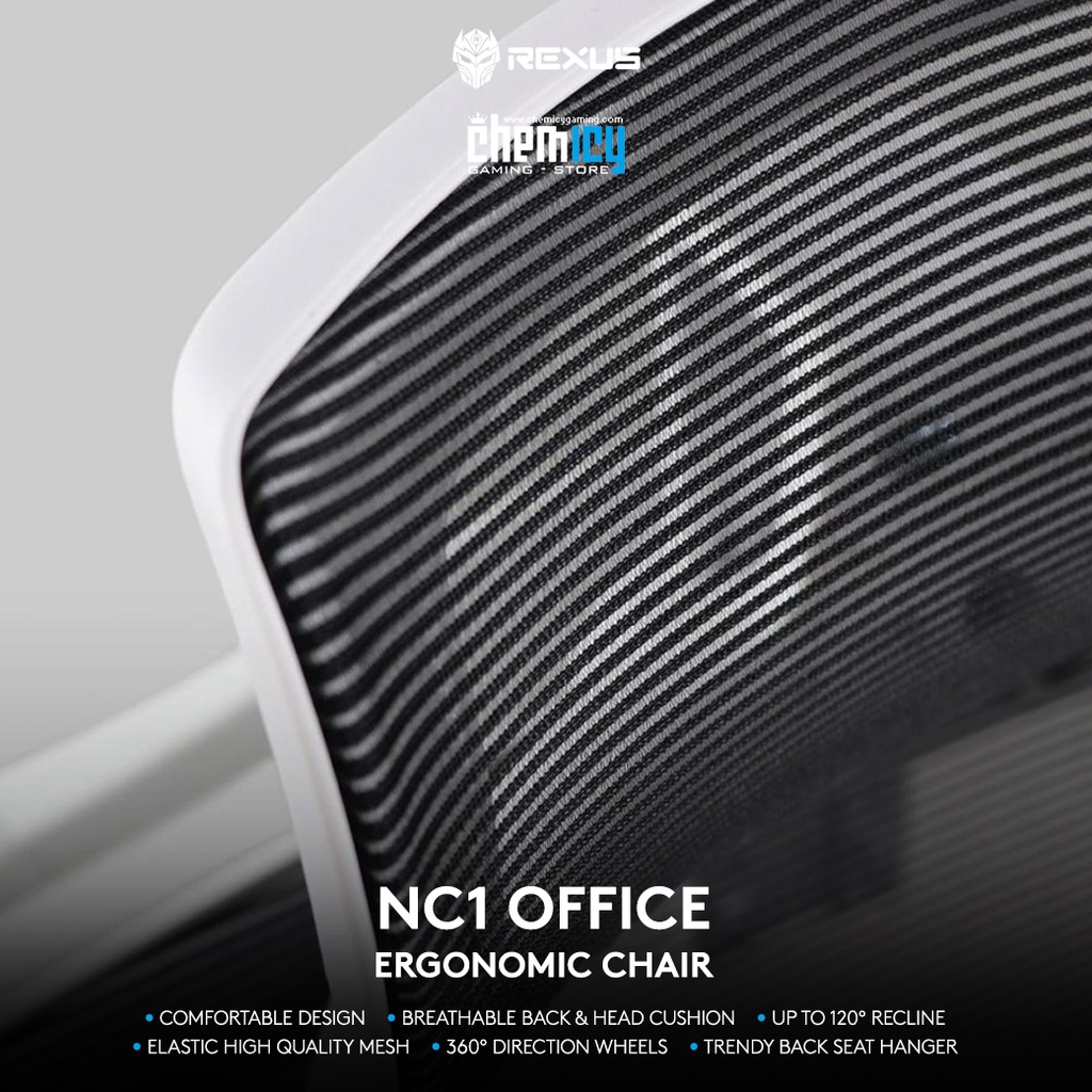 Rexus NC1 Ergonomic Office Chair / Kursi Kantor