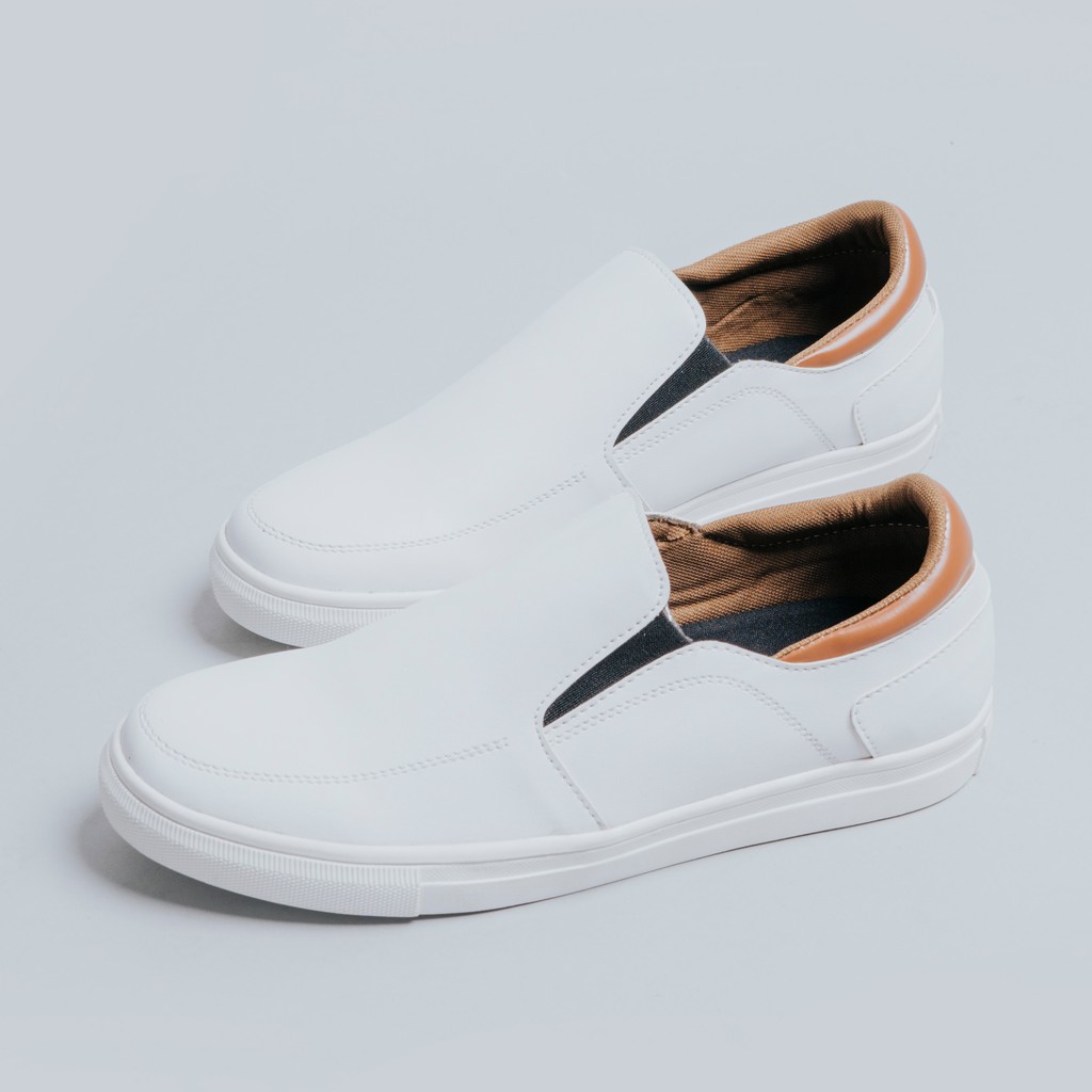ALISSON WHITE | BROSIS x Lv | Sepatu Sneakers Sepatu Cowok Sneakers Pria