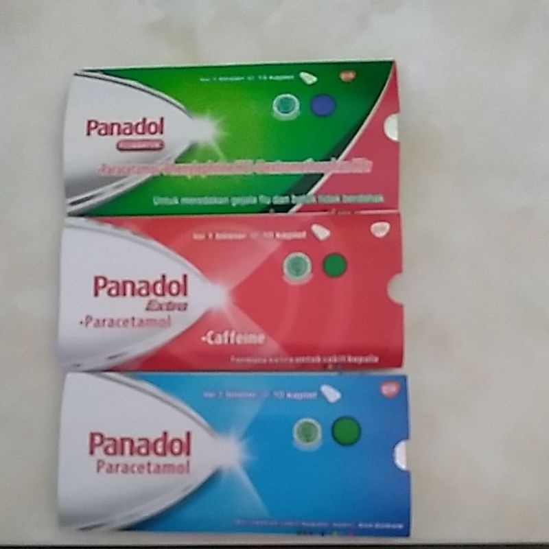 Panadol dan fasidol forte pereda nyeri dan demam