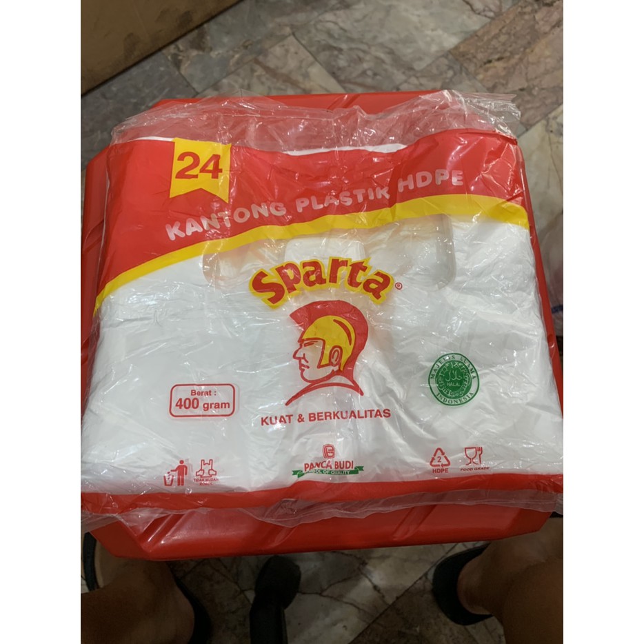 Kantong Plastik Hdpe 400 Gram – Kantong Plastik Sparta – Sparta Ukuran 15 / Sparta Ukuran 24