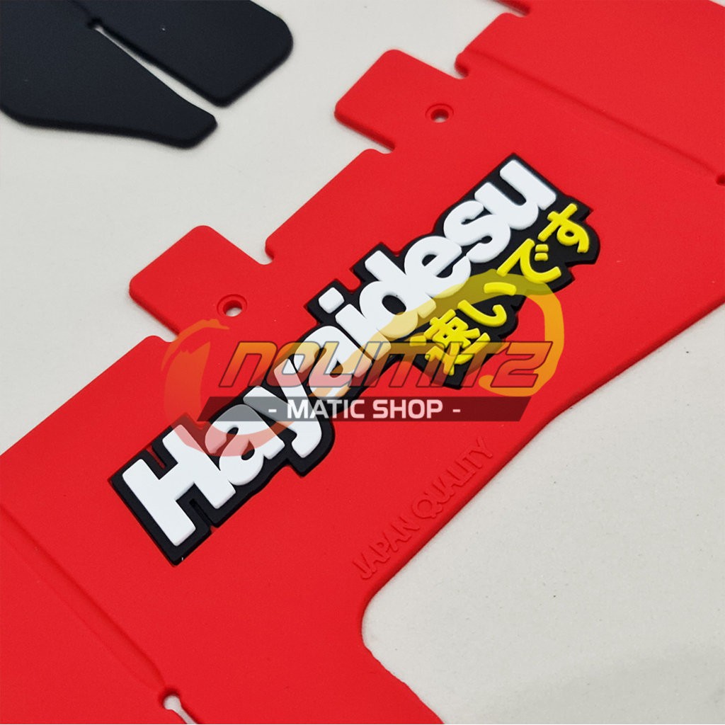 Mud Flap Hayaidesu Karet Penahan Lumpur Honda Vario 125 150 2018