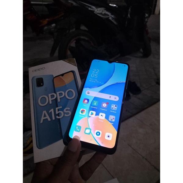 Oppo a15s ram 4/64 fulset ORI