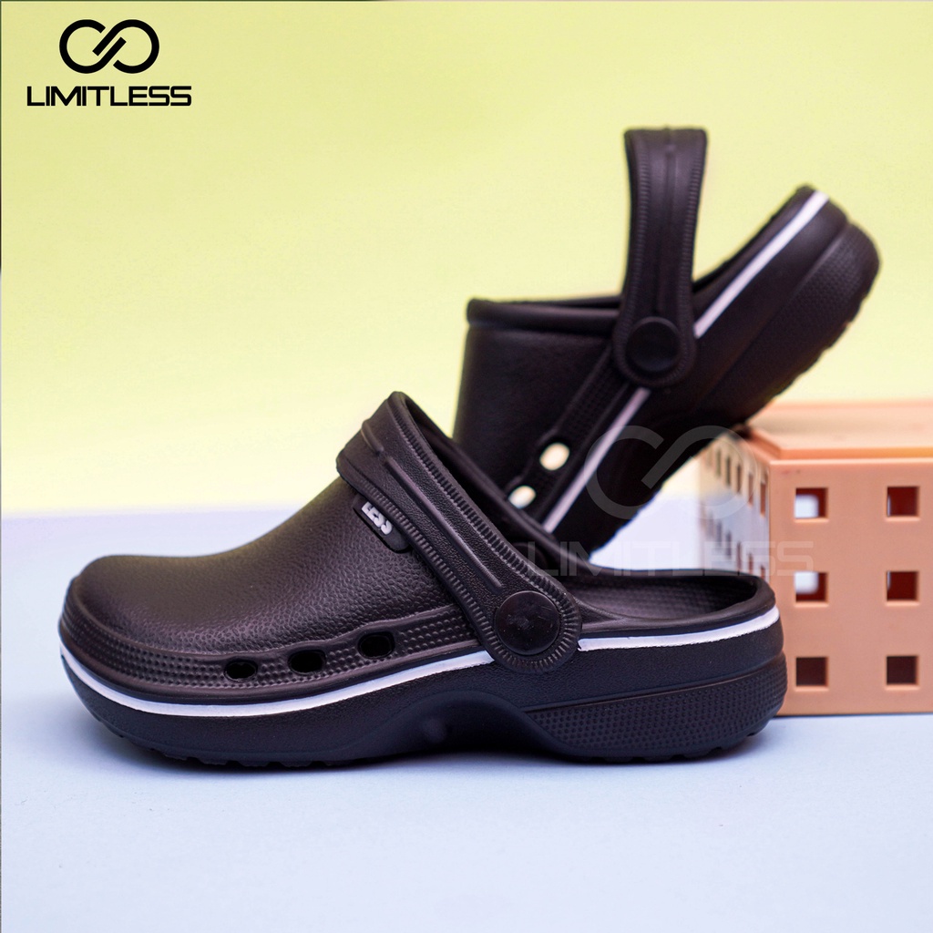 Sandal Slop Anak Baim Cowok Cewek Ringan Sendal Anak Baim Slip On Unisex Sandal Anak Perempuan Model Bakpao