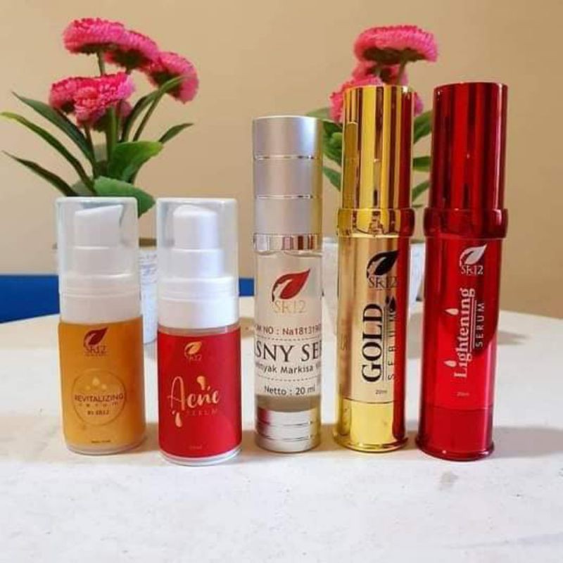 Face Serum SR12 / Serum Wajah Herbal / Vitamin Wajah / Varian Serum SR12 Skincare Herbal