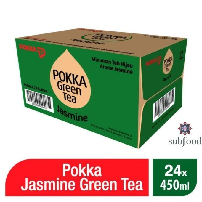 

(BISA COD) Pokka Jasmine Green Tea Botol 450ml (1ctn) TERLENGKAP Kode 1152