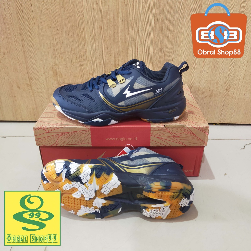 SEPATU BADMINTON EAGLE JET PRO ORIGINAL