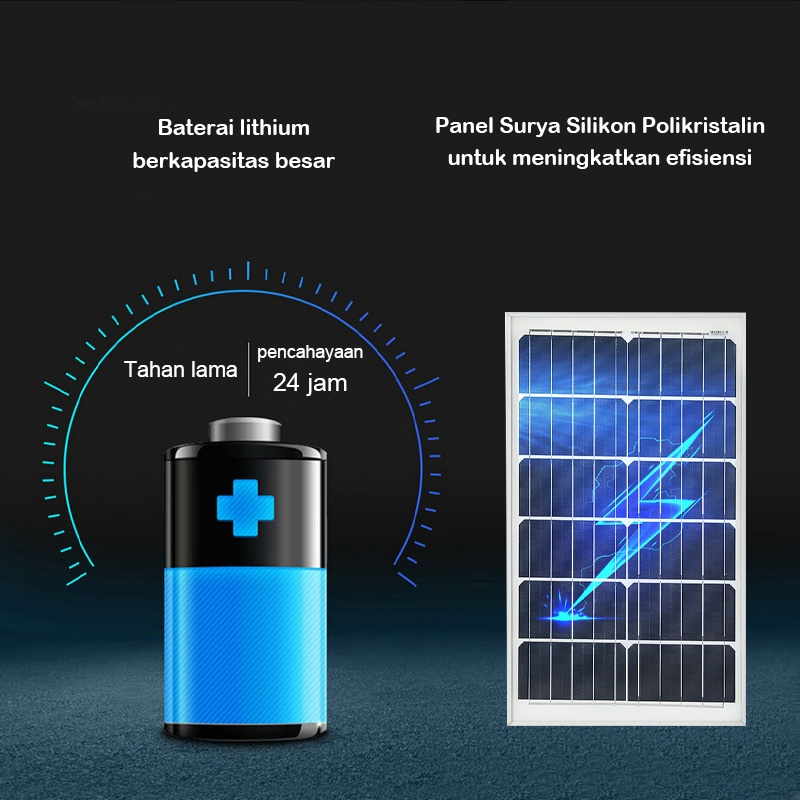 ❣️Garansi&amp;Remote❣️LAMPU JALAN SOROT 600watt 600w lampu pju solar panel 2 in 1 600w 600 watt lampu jalan led pju 600w lampu jalan lampu lalan solar cell