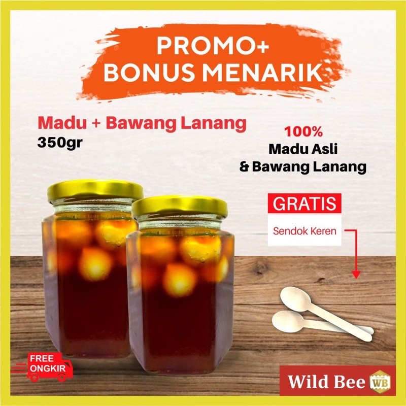 

[COD] Madu Bawang Lanang/Madu Herbal - Garansi Murni & Asli 100% - Wild Bee