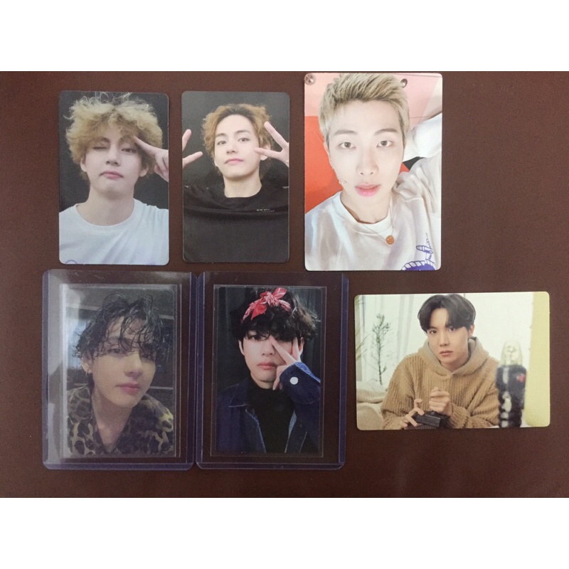 Photocard dvd/ bluray sowoozoo taehyung bts