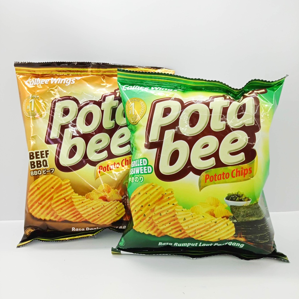 

Potabee Potato Chips 57g dan 68g