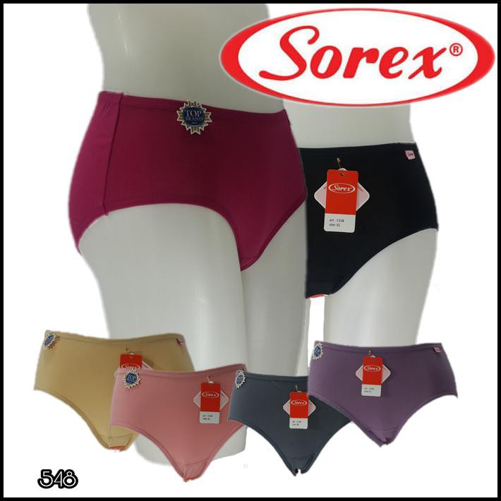 K548 - CELANA DALAM WANITA - SOREX - MULTI COLOR - MULTI COLOR, M KUALITAS PREMIUM
