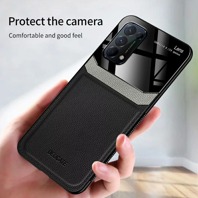 Original Case Oppo Reno 5 Oppo Reno 5 5G 2021 Case Premium Leather