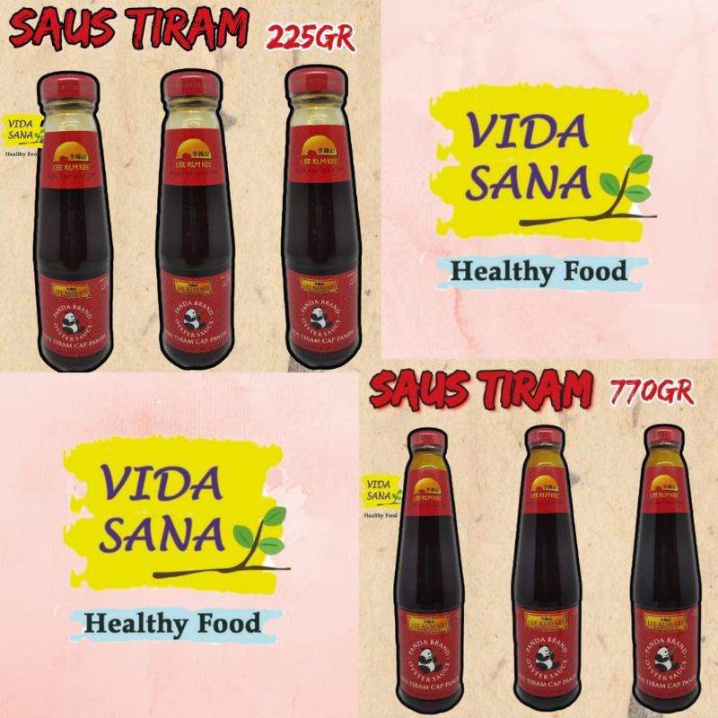 

Lee Kum Kee Saus Tiram Cap Panda 225ml & 770ml